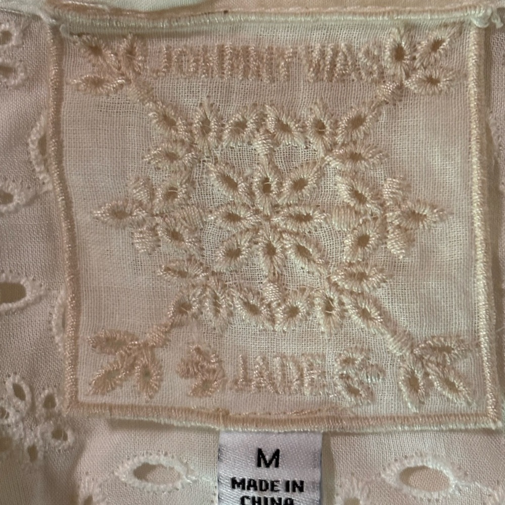 Johnny Was Lace Detail Women's Top, size Medium - Picture 4 of 8